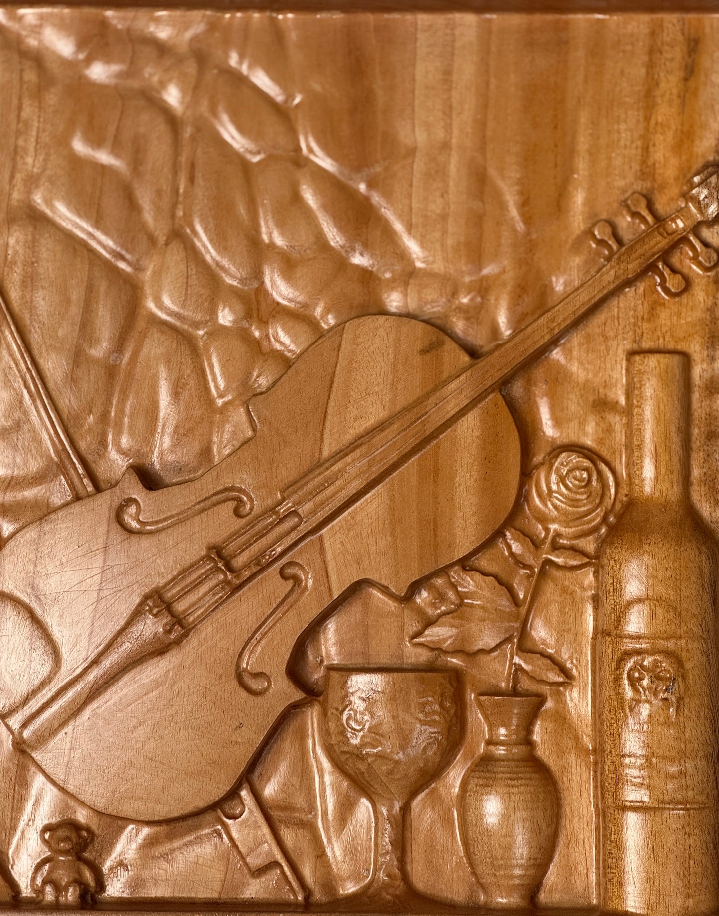 Golden Symphony-3D Wall art